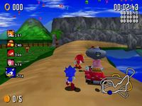 Sonic R sur Sega Saturn